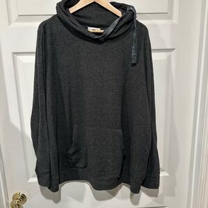 Nine Britton Gray Hoodie Sweatshirt with Relaxed Fit
